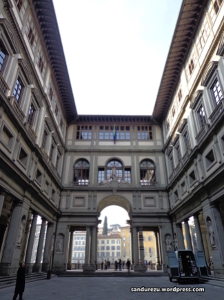 Salah satu sudut kota Florence di dekat Piazza della Signoria
