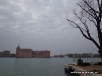 Tepian selat di kota Venice